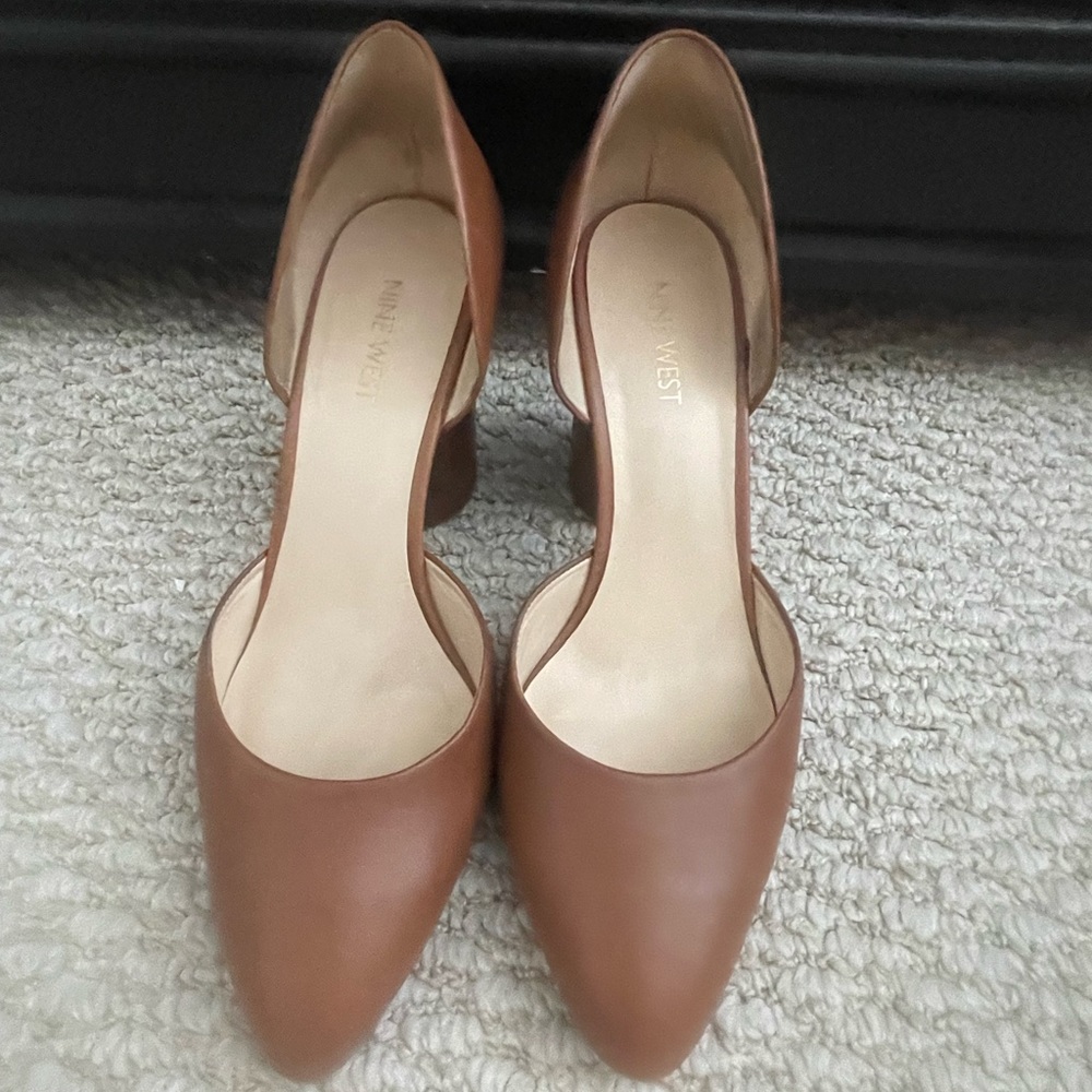 Nine West Brown heels